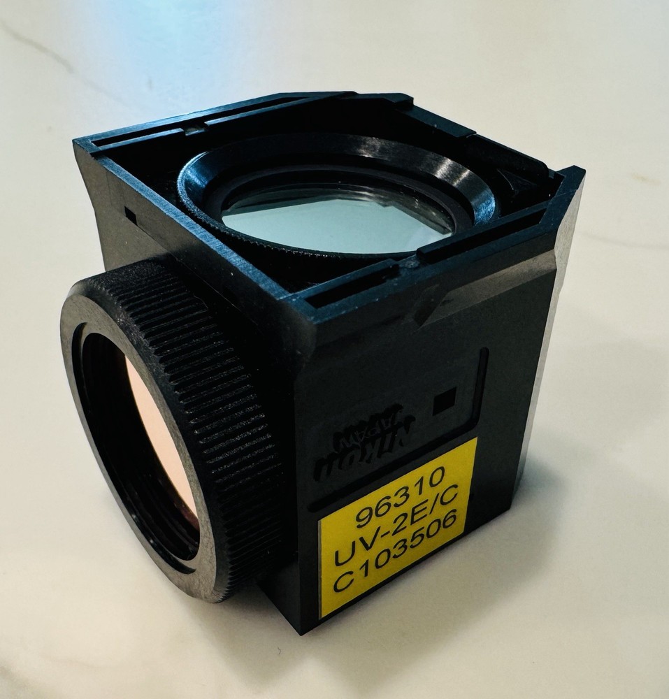 Nikon UV-2E/C DAPI Fluorescence Filter Cube  96310 For Eclipse Microscope