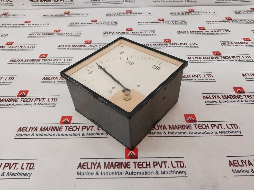 H&B Elima 0-150V Analog Voltmeter
