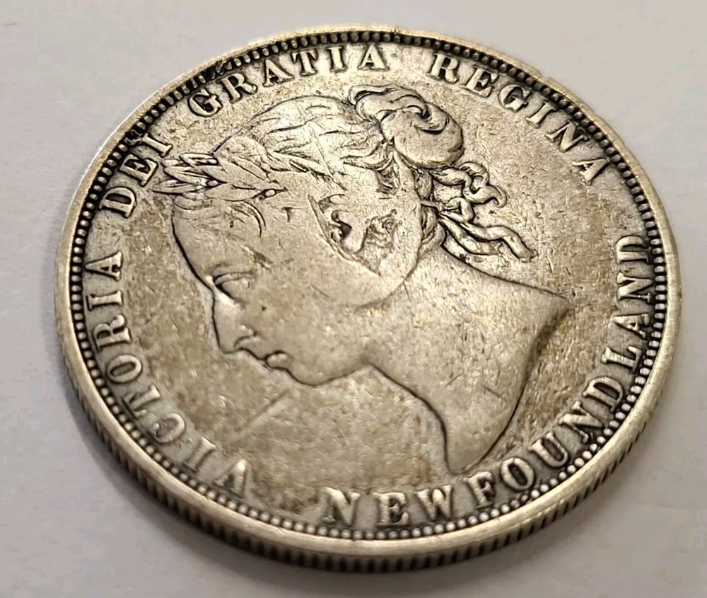 1882 Newfoundland 50 Cents