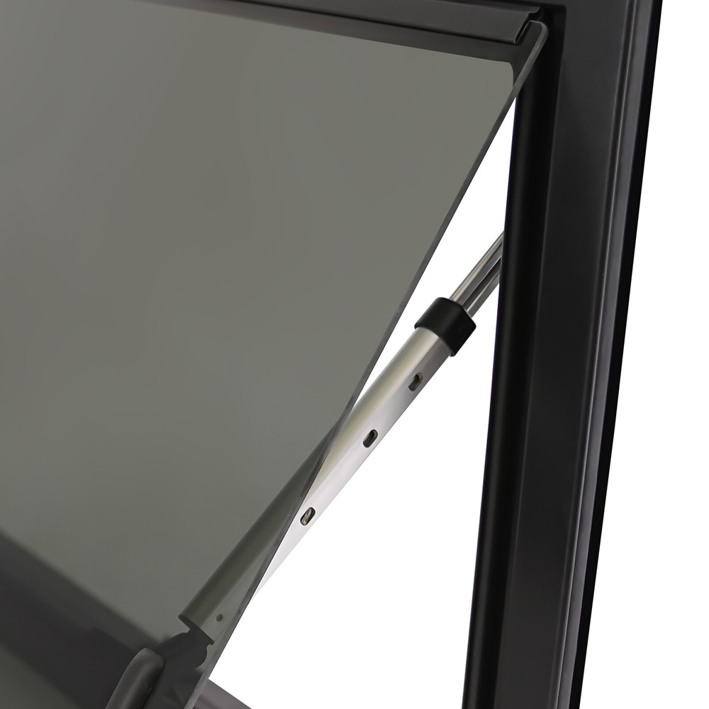 600x450mm RV Caravan Camper Van Push Out Window RV Window With Window Screen