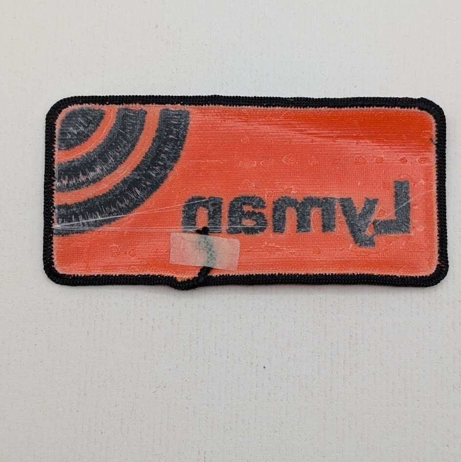 Lyman Reloading Equipment Patch Orange Black Firearms Ammunition Badge