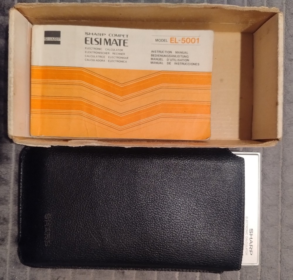 Calculator – Working – AC Adaptor – Manual –