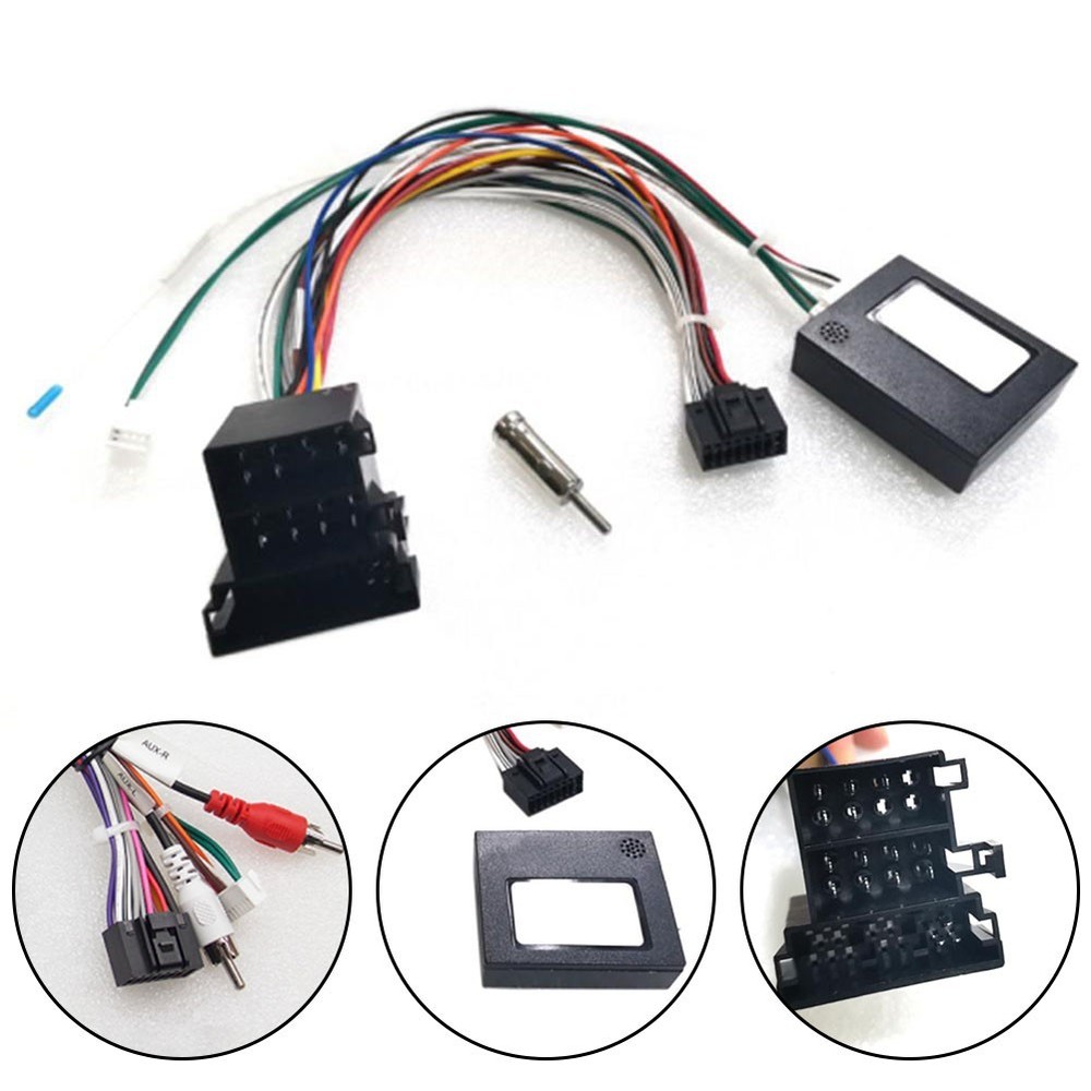Black Automotive CAN Bus Adapter Decoder for Giulietta Head Unit Accessories