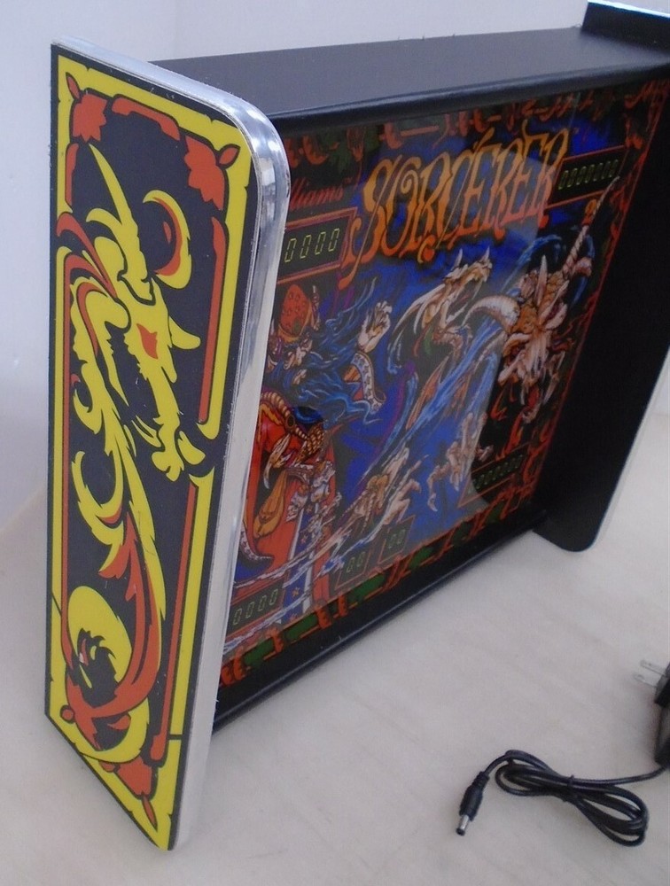 Williams Sorcerer Pinball Head LED Display light box