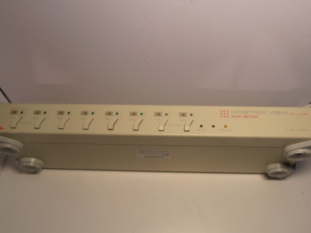 Master View max (CS138A) 8-Ports External KVM Plus switch 