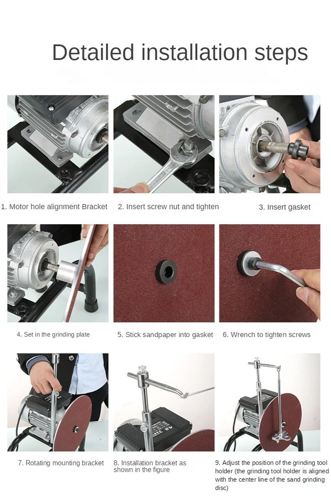 220V Electric Sheep Clipper Blade Sharpener Wool Scissors Grinding Machine