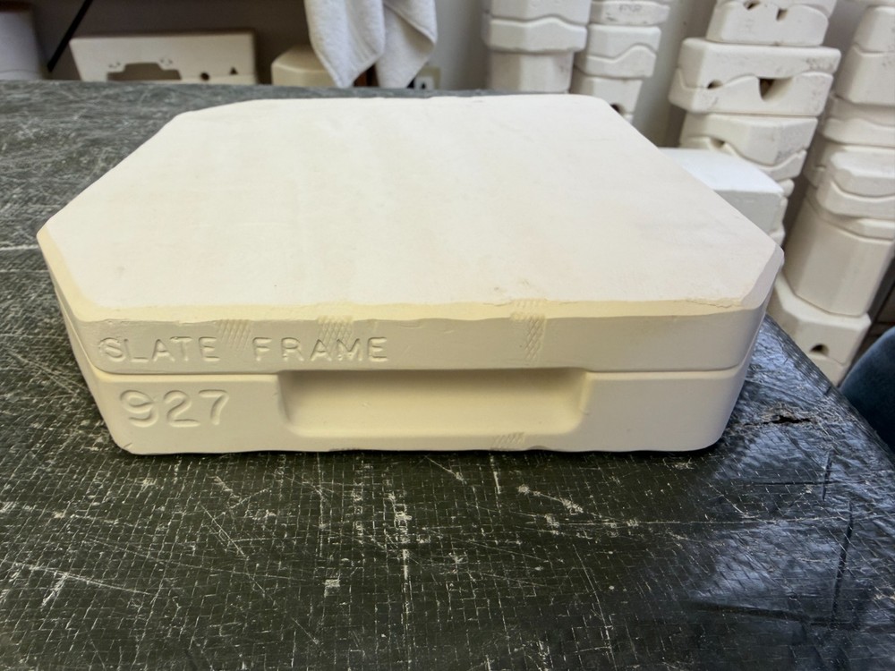 VINTAGE BOOTHE CERAMIC MOLD #927 SQUARE FRAME