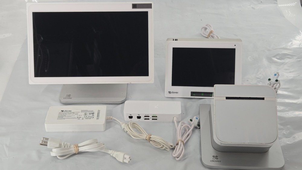Clover Station Duo Terminal C505 POS System Bundle