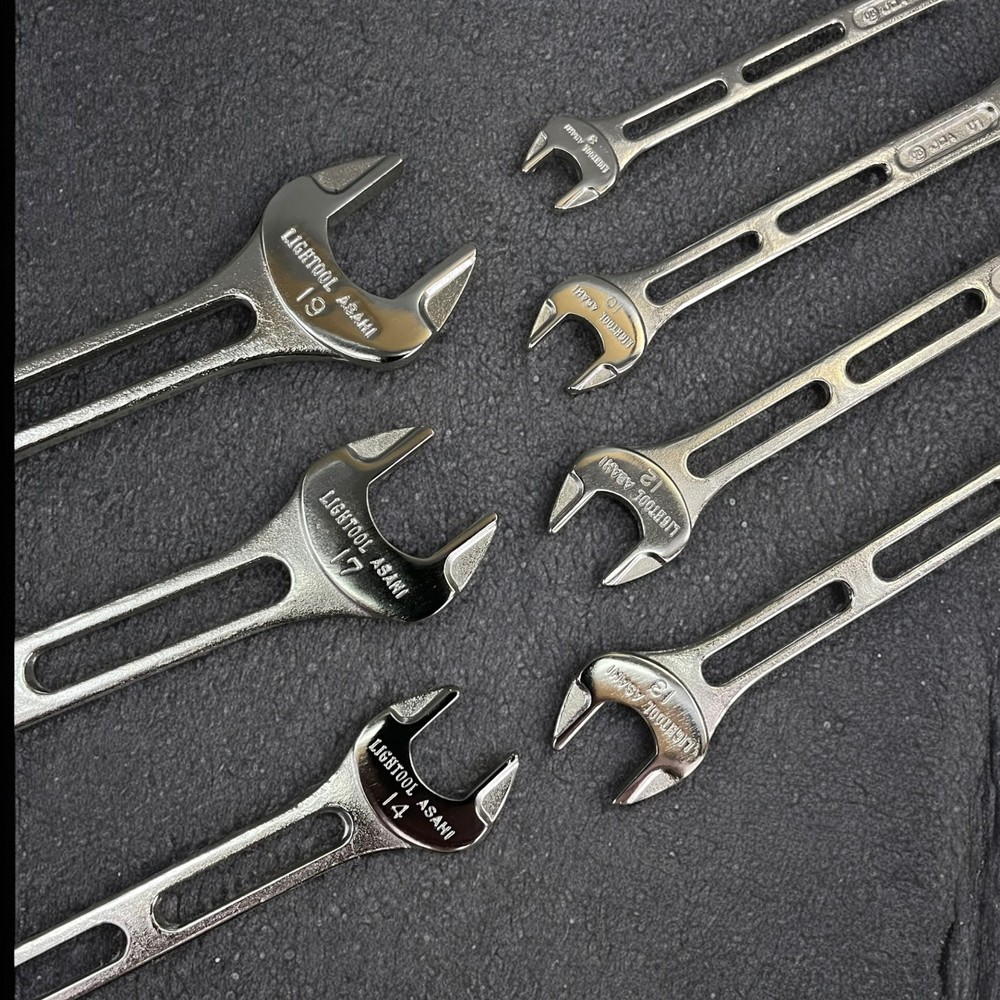 Asahi LCWS7 LIGHTOOL 7-piece Combination Wrench set 8-19 MM