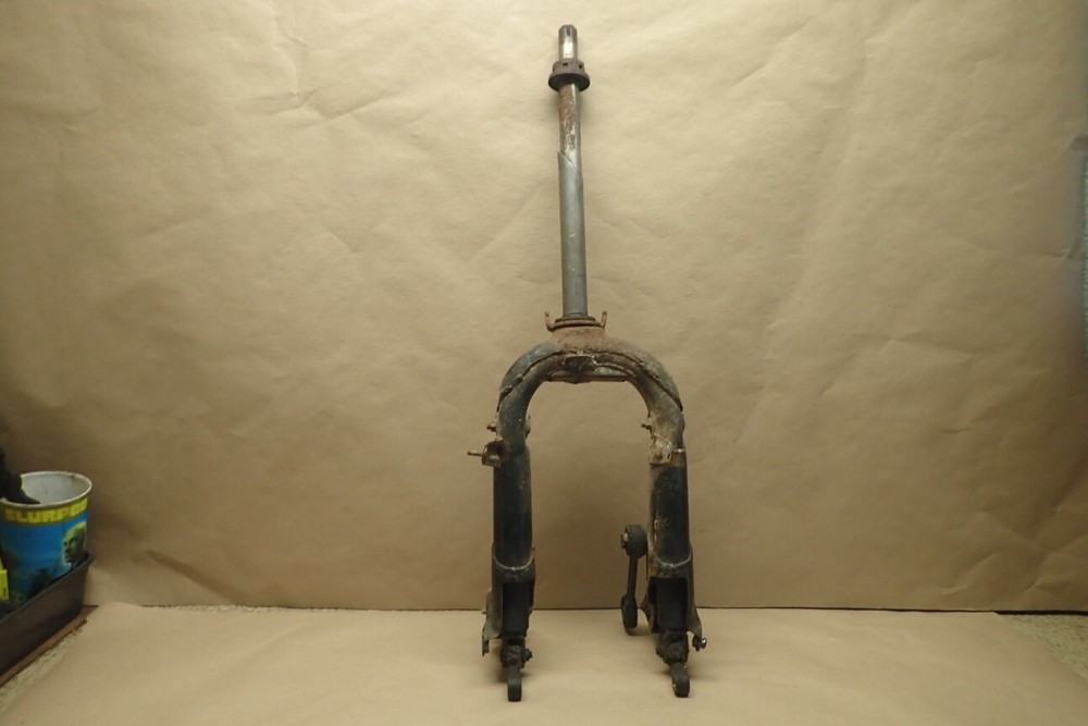 1987 YAMAHA XC125 RIVA TRIPLE TREE FORK ASSY