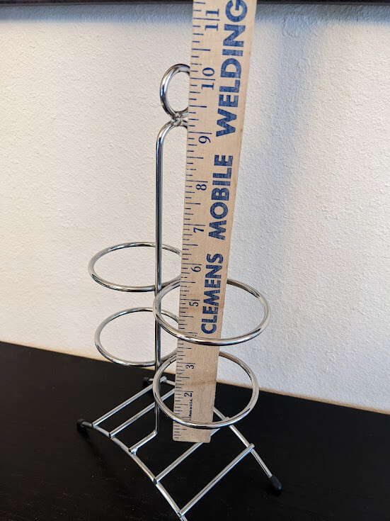 Chrome table-top caddie - New