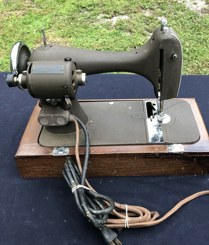 Montgomery Wards Model -R Vintage Sewing Machine