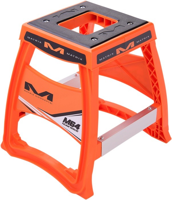 Matrix Concepts M64 Elite Composite Motorcycle Stand Orange