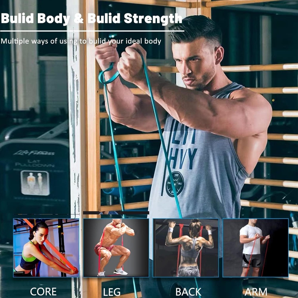 Resistance Bands, Pull Up Assist Bands - Workout Bands, Eexercise Bands, Long Re