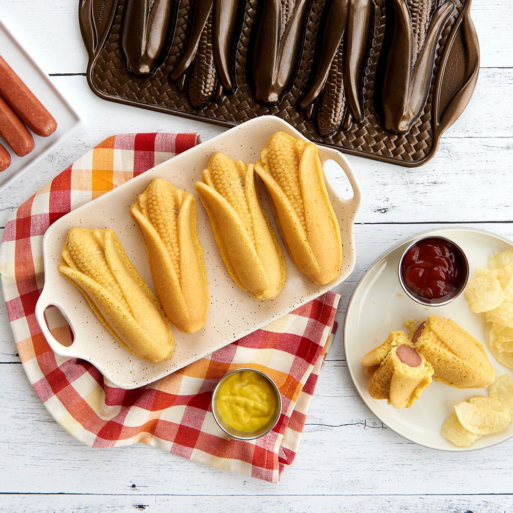 Nordic Ware Corn Cakes Baking Pan