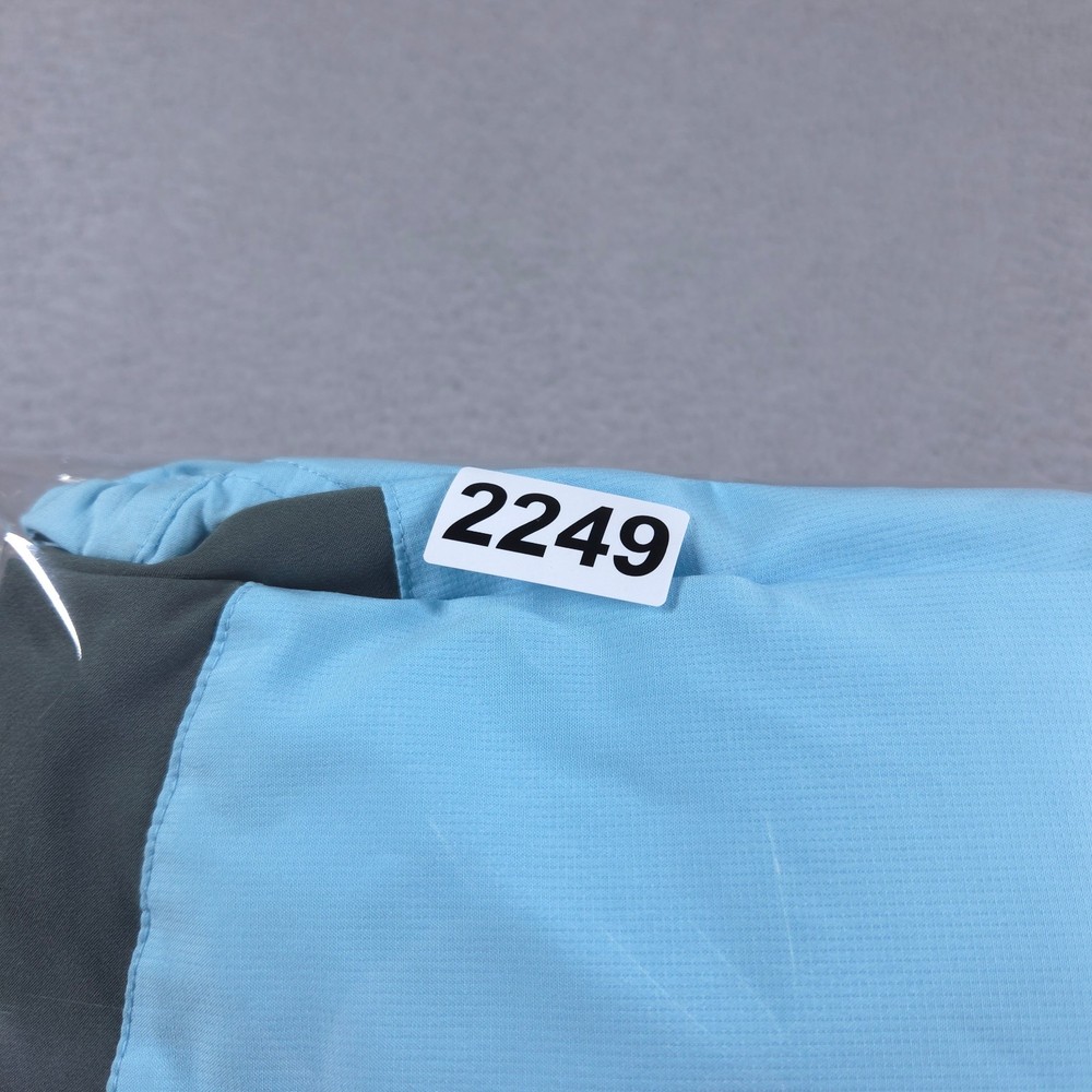 Zero Restriction Tour Series Jacket Men's 2XL Light Blue 1/4 Zip Pullover Golf