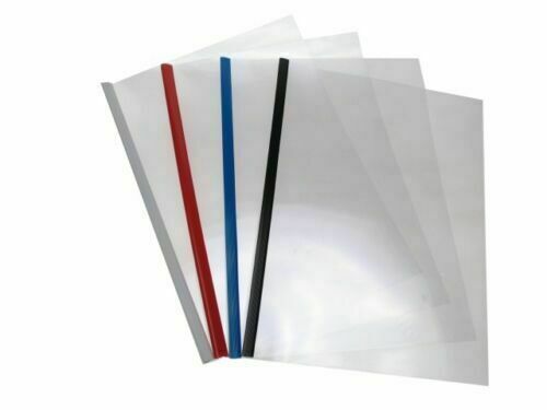 A4 Document Binding Set For Documents With Slide Binders & Clear Cover
