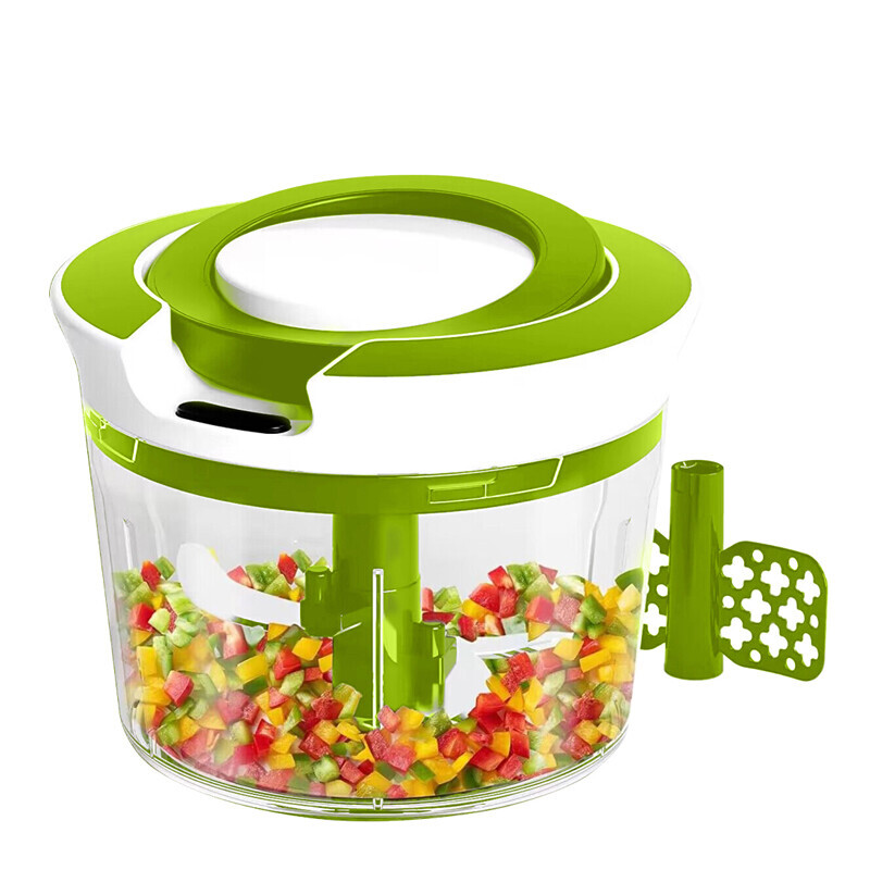 Pull Chopper Portable Hand Pull String Onion & Garlic Mincer Manual Food Gadgets
