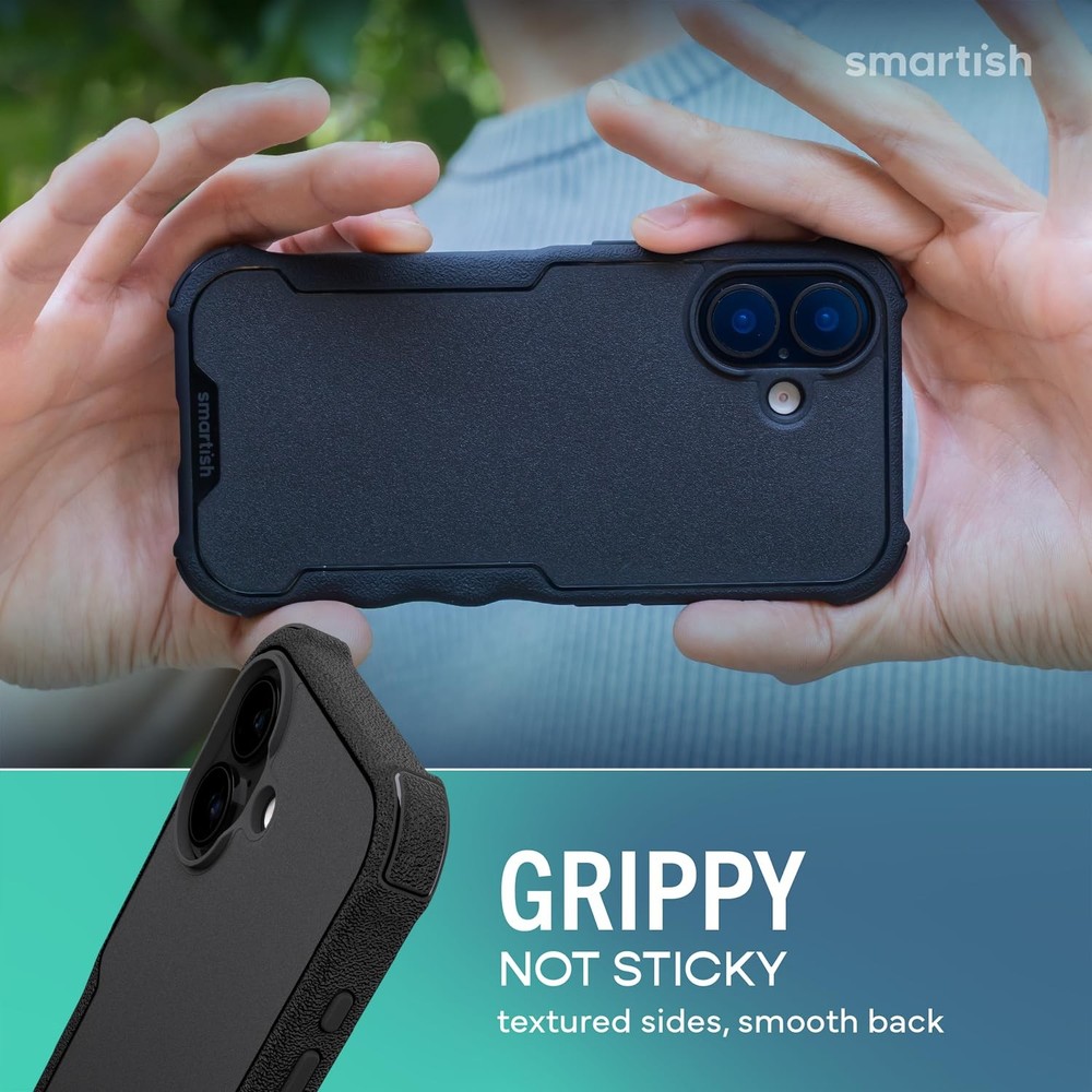 Smartish Total Eclipse iPhone 17 MagSafe Armor Case Gripzilla Rugged Tough Heavy