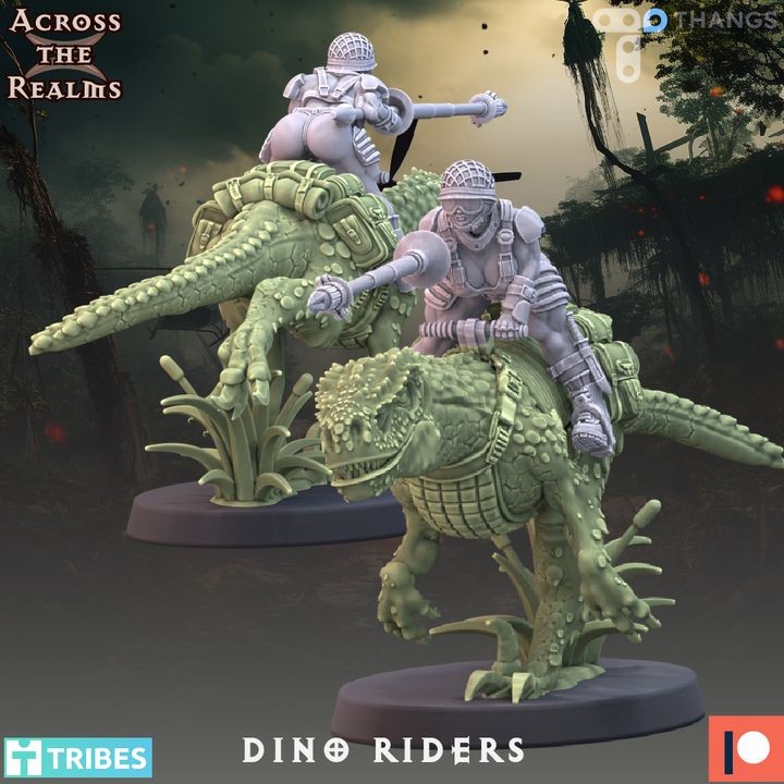 JUNGLE FIGHTERS DINO RIDERS