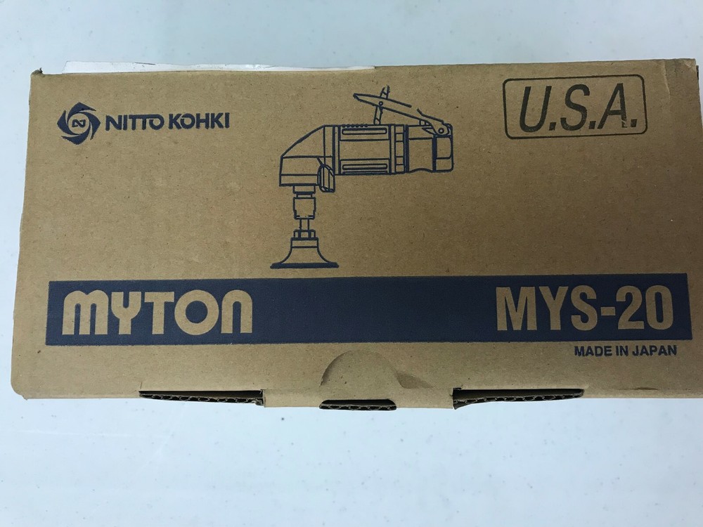 NITTO KOHKI #MYS20 2" RIGHT ANGLE DISC SANDER - PROFESSIONAL GRADE - NEW