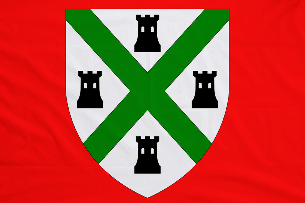 Plymouth Devon Polyester 5'x3' Flag - EXCLUSIVE