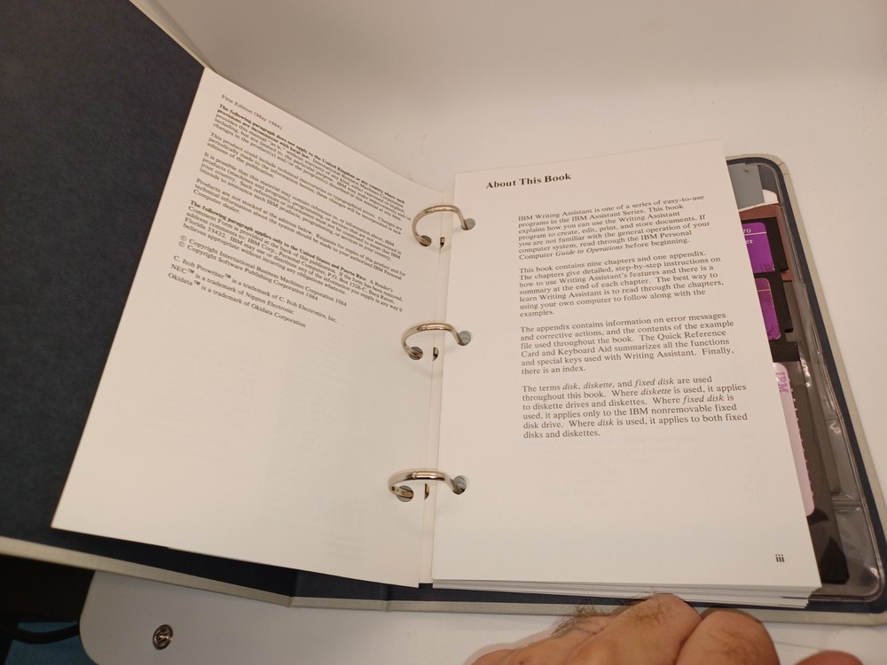 Vintage IBM Personal Computer Software Hardware Library Lot Floppy 1st Ed