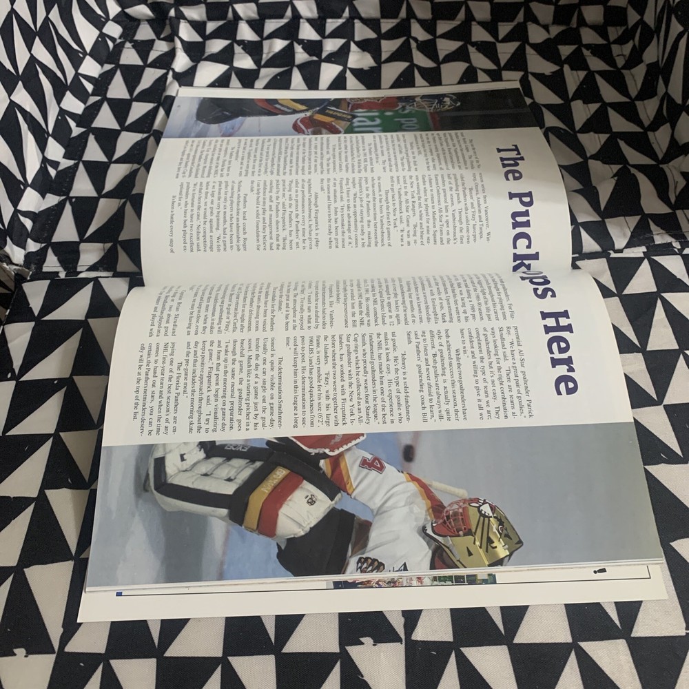 March 21, 1994 New Jersey Devils vs. Florida Panthers Game Program Vol. 1 No. 35