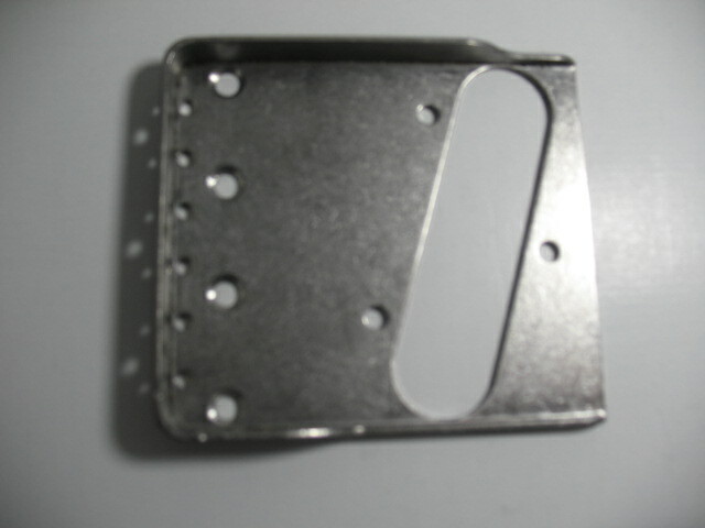 Custom 304 Stainless Steel modified Telecaster bridge plate