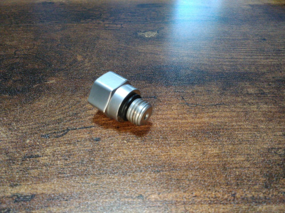 Vintage nihon aqua-lung single gauge.