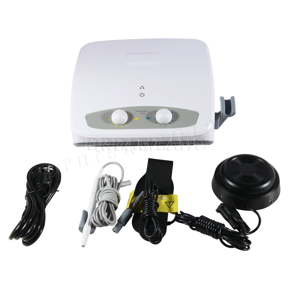 Electro Electrosurgery Unit Machine High Frequency Electric 7 Knife Tips CE