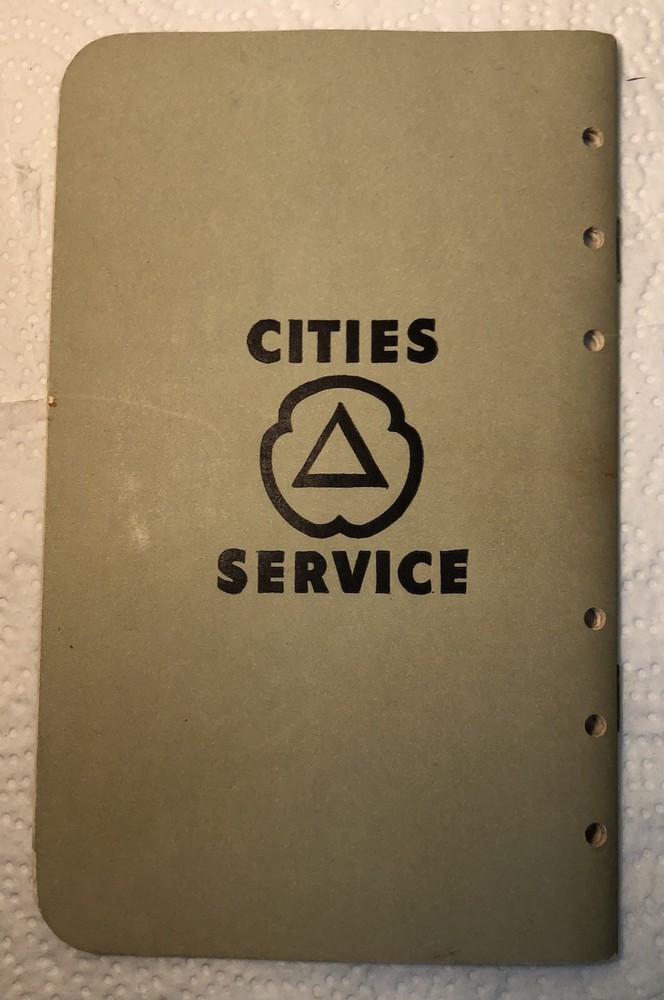 1957 Passenger Car Data Booklet With Ethyl Gasoline Logo