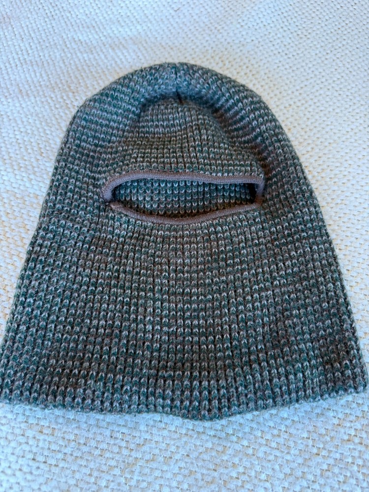 Camouflage Knit Face Mask
