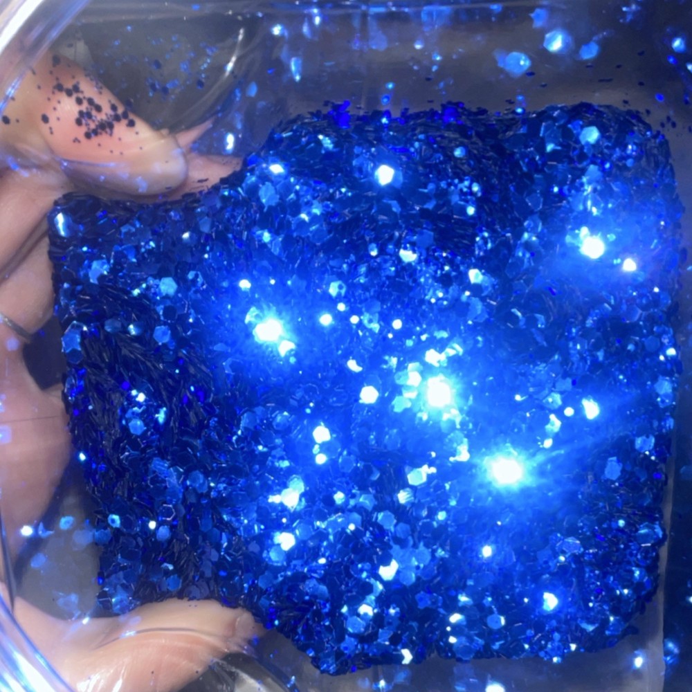 Sapphire glitz 2oz chuncky glitter