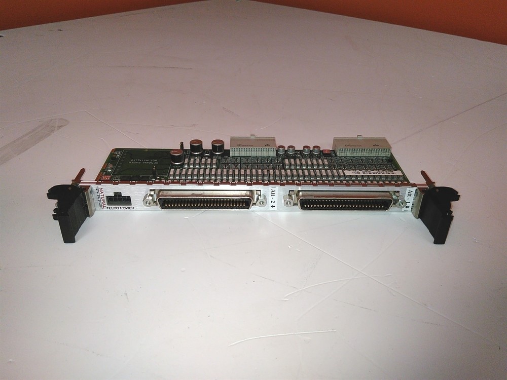 Defective Natural Microsystems 32236 Rev. C CX2000C Transition Card AS-IS