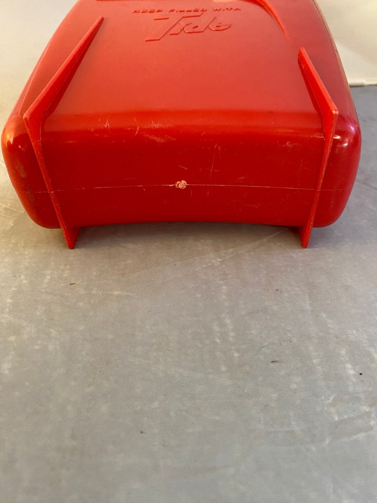 Vintage TIDE Laundry Detergent Collectable Red Container