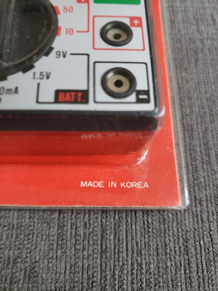 Vintage Analog Multitester Emco Electronics Model BL-2000 Ohm/V DC AC