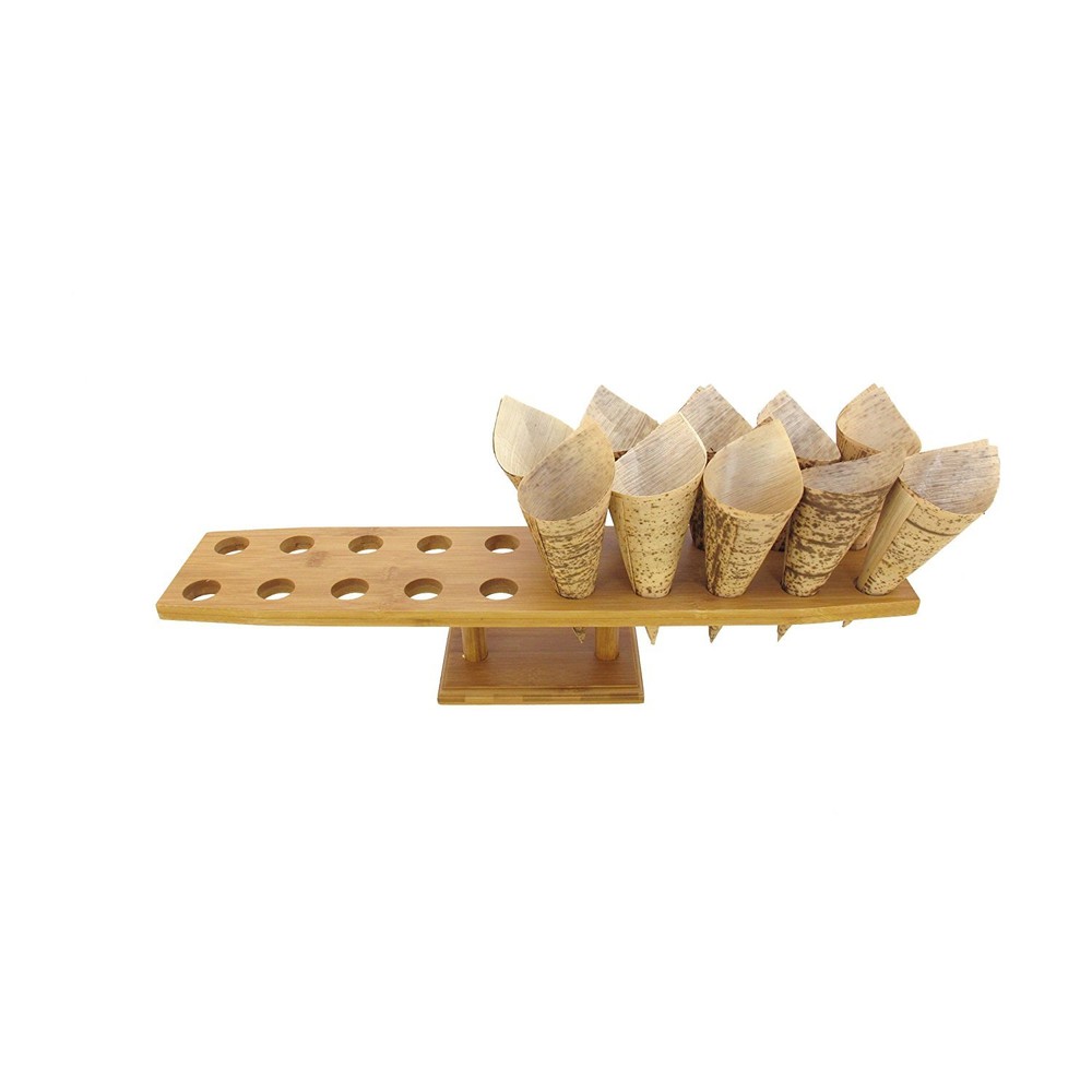 Bamboo Cone Holder Temaki