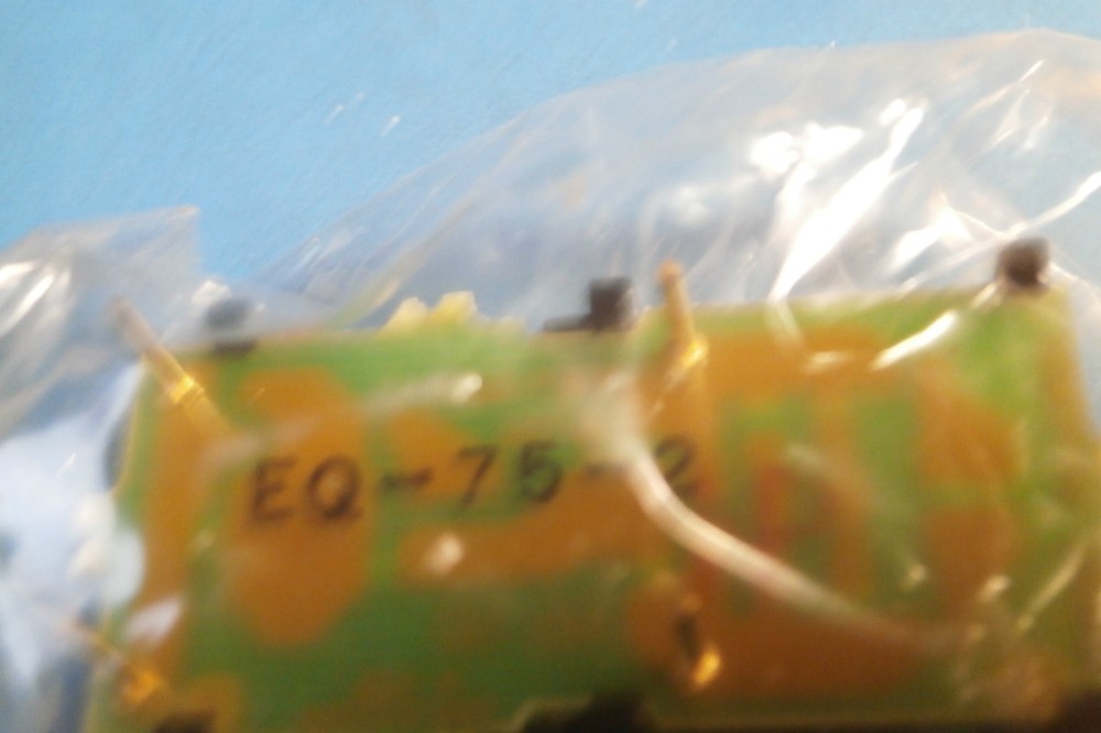 (2) General Instruments EQ-75-2 CATV Forward Equalizer