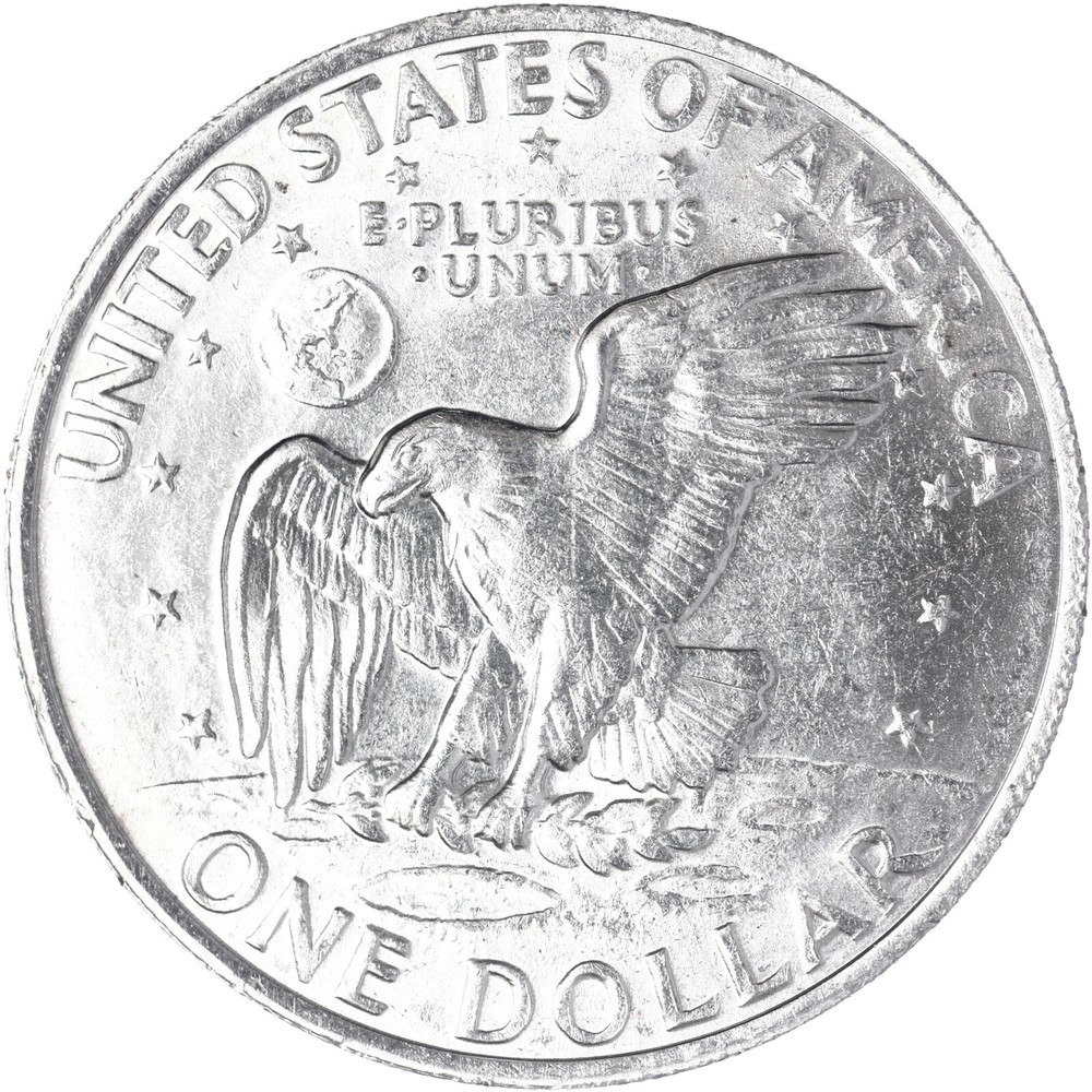 1971 D Eisenhower Dollar Choice BU Ike US Mint Coin