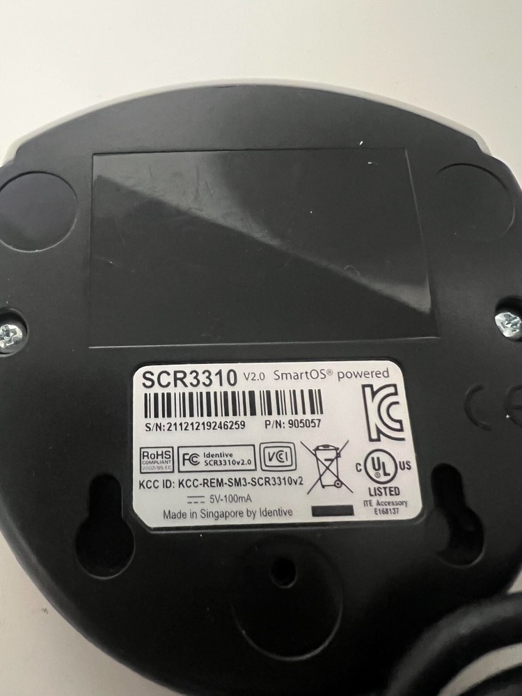 SCR3310v2.0 USB Smart Card Reader