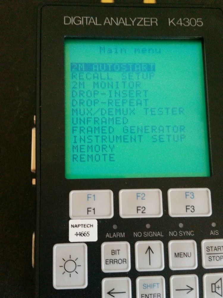 Tektronix Digital Analyzer Model K 4305 Powers Up Good