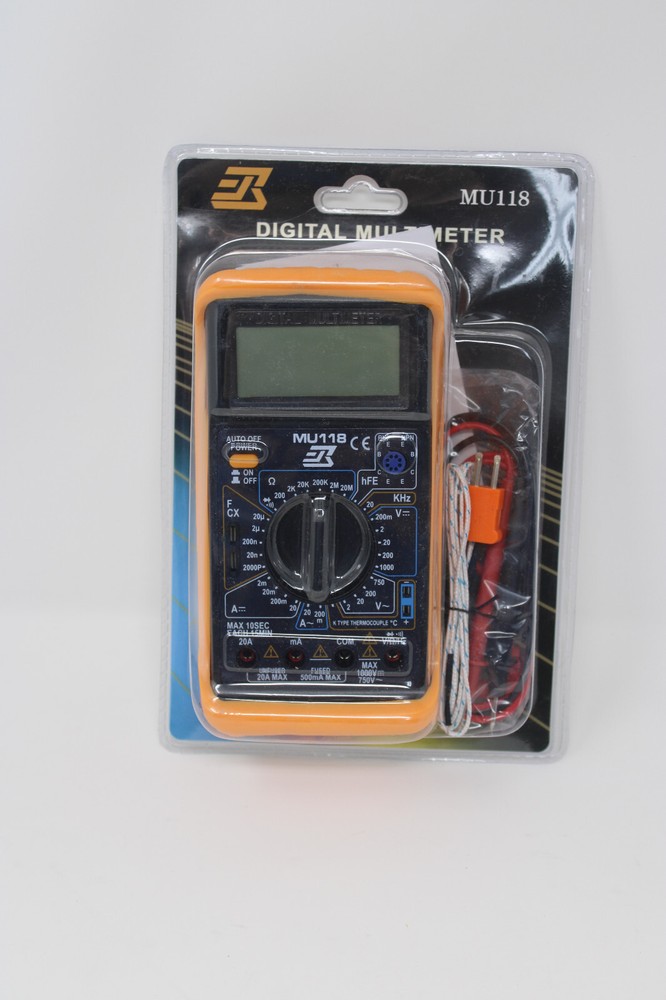 MU118 Digital Multimeter with Capacitance & Frequency!   Ham Radio