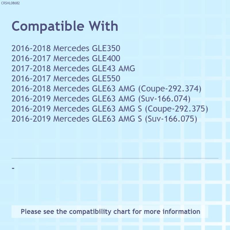 Replacement Plastic Passenger Side Headlight Bracket (See compatibility Chart)