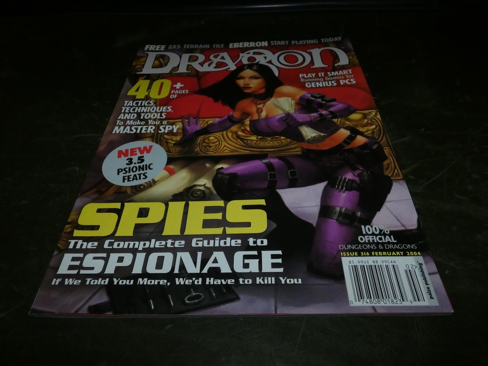 TSR: Dragon Magazine: Issue 316