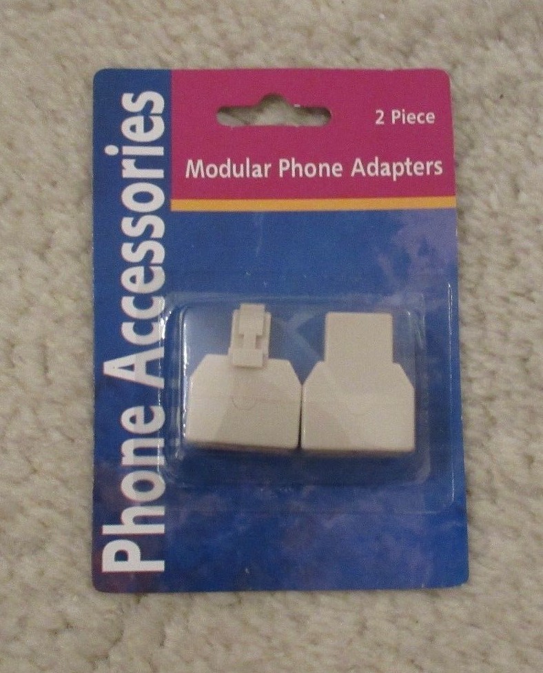 PHONE ACCESSORIES. MODULAR PHONE ADAPTERS. 2 PIECE.