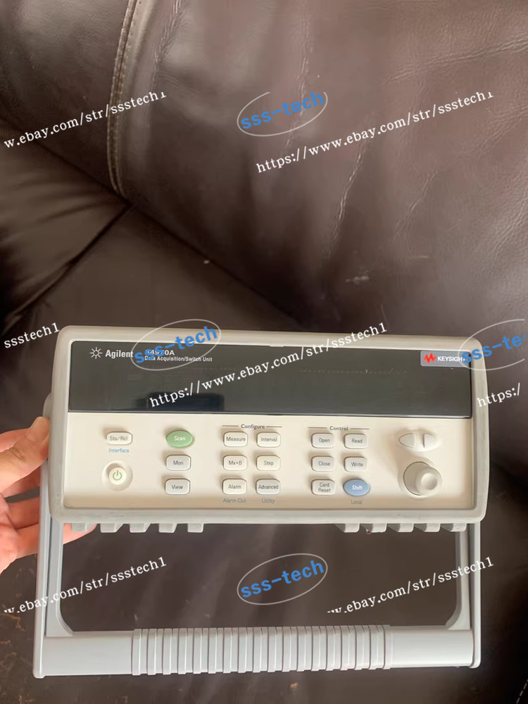 1 PCS Agilent 34970A Data Acquisition Switch Unit #XJ