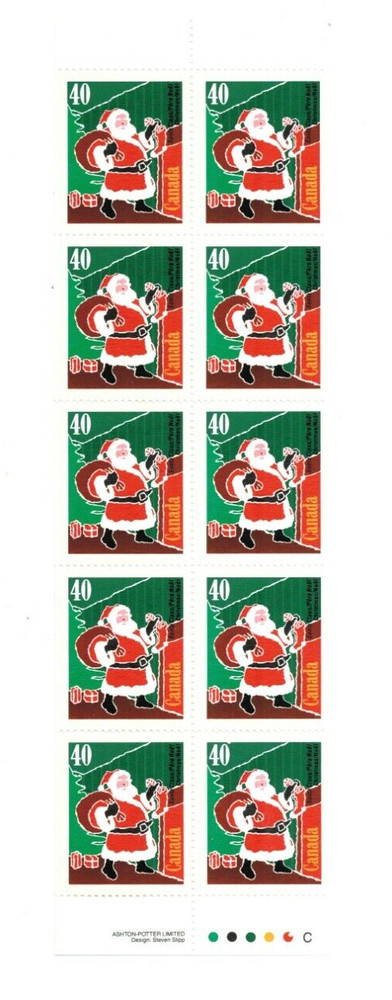 Canada - Booklet Pane - 1339a - Mint Never Hinged
