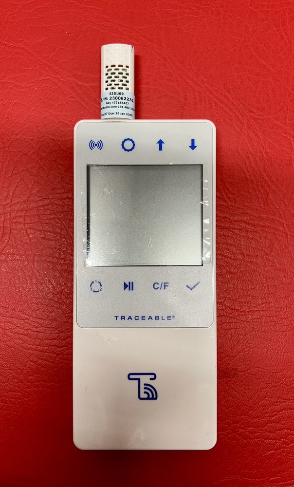 NEW Traceable 6529 Barometric/Temperature/Humidity WIFI Data Logger with Sensor