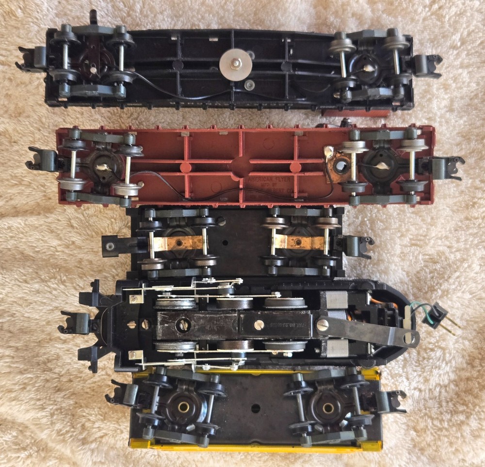 GilbertAmerican Flyer 20425 Keystone Freight Set + Set Box +21005 Loco +Serviced